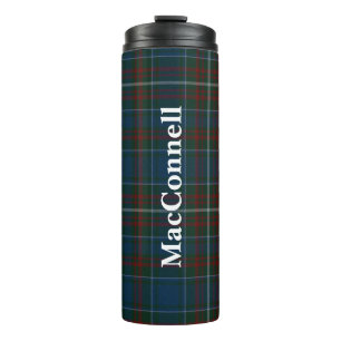 Clan MacConnell Karierte Custom Thermal Tumbler Thermosbecher