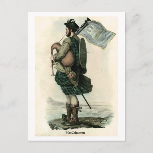 Clan MacCrimmon Postkarte (Vorderseite)