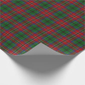 Clan MacCulloch MacCullough ScottishTartan Geschenkpapier (Ecke)