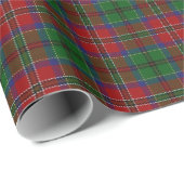 Clan MacCulloch MacCullough ScottishTartan Geschenkpapier (Rolleneckpunkt)