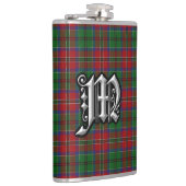 Clan MacCulloch McCullough Tartan-Flasche Flachmann (Rechts)