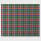 Clan MacCulloch Tartan Karierte Pattern Holidays Geschenkpapier (Flach)