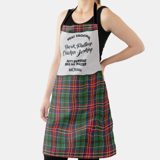 Clan MacCulloch Tartan Kariertes Muster hinzufügen Schürze (InSitu)