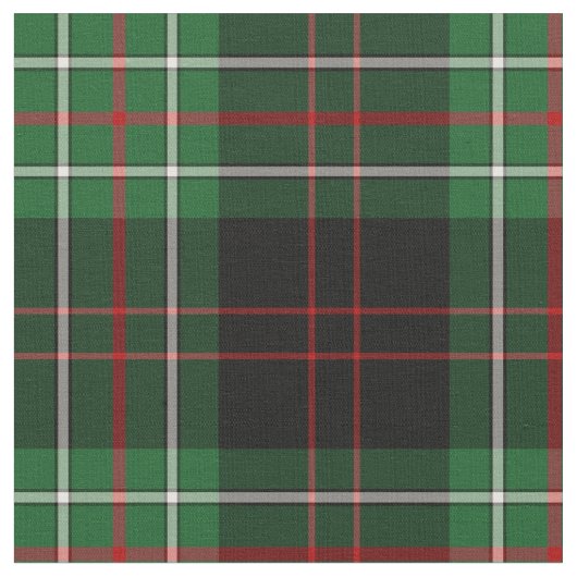 Clan MacDiarmid Tartan Stoff (Nahaufnahme)