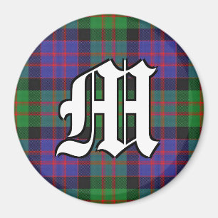 Clan MacDonald Donald Tartan Kariert Accents Magnet