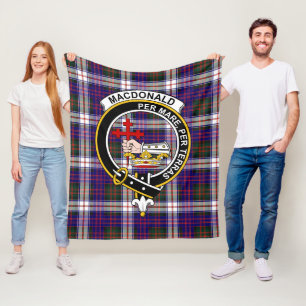 Clan MacDonald Dress Moderne Macdonalds von Donald Fleecedecke