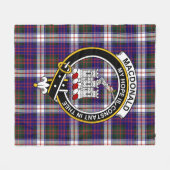 Clan MacDonald kleidet Moderne Macdonalds von Rana Fleecedecke (Vorderseite (Horizontal))