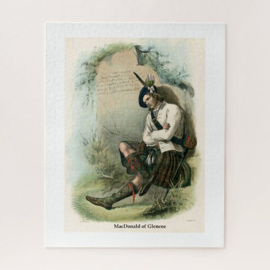 Clan MacDonald of Glencoe Puzzle (Vertikal)
