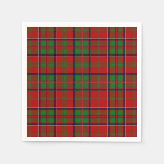 Clan MacDonald of Glencoe Tartan Serviette (Vorderseite)