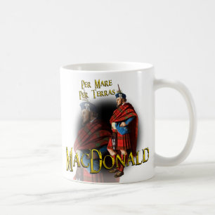 Clan MacDonald Old Scottish Tasse