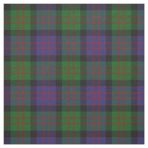 Clan MacDonald schottischer Tartan-kariertes Stoff
