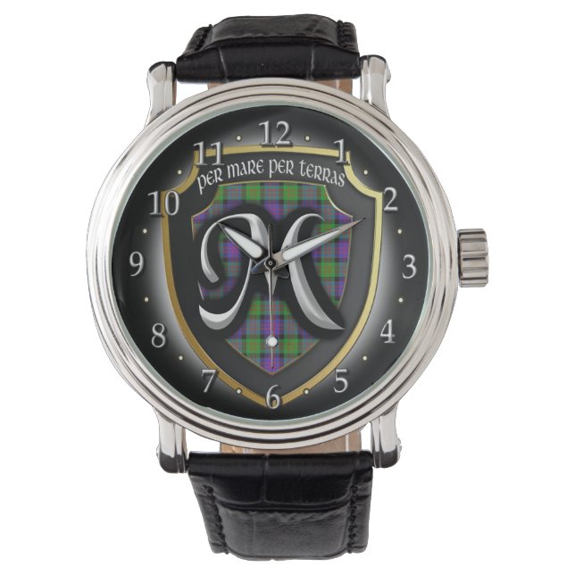 Clan MacDonald Scotland Celebration Watch Armbanduhr (Vorderseite)