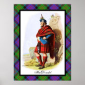 Clan MacDonald Scottish Dreams Poster (Vorne)