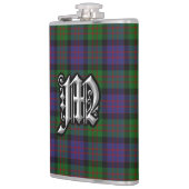 Clan MacDonald Tartan-alte Schottland-Flasche Flachmann (Links)