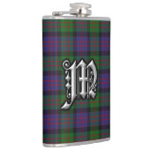 Clan MacDonald Tartan-alte Schottland-Flasche Flachmann (Rechts)