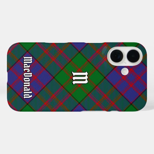 Clan MacDonald Tartan Case-Mate iPhone Case (Rückseite (Horizontal))