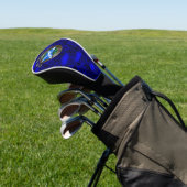 Clan MacDonald Tartan & Flag Golf Headcover (In SItu)
