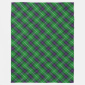 Clan MacDonald Tartan Fleecedecke (Vorderseite)