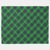 Clan MacDonald Tartan Fleecedecke (Vorderseite (Horizontal))