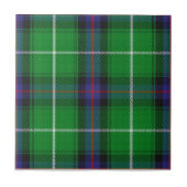 Clan MacDonald Tartan Fliese (Vorderseite)