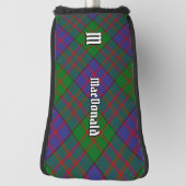 Clan MacDonald Tartan Golf Head Cover Headcover (Rotieren 90)