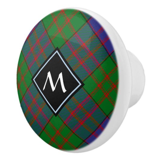Clan MacDonald Tartan Keramik Knob Keramikknauf (Rechts)