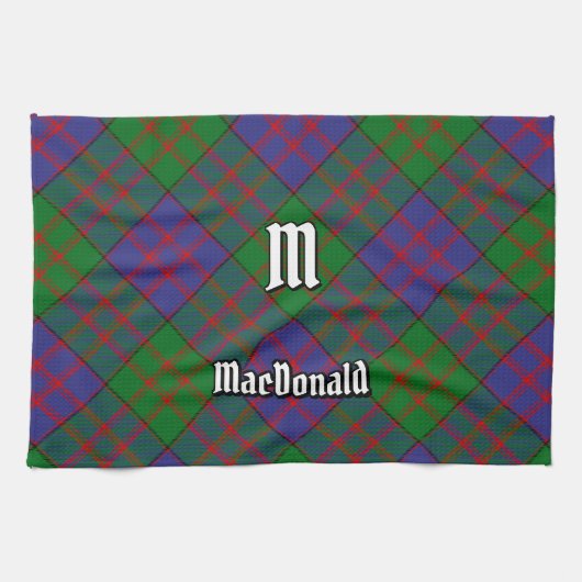 Clan MacDonald Tartan Küchentuch (Horizontal)