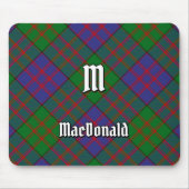 Clan MacDonald Tartan Mouse Pad Mousepad (Vorne)