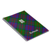 Clan MacDonald Tartan Notebook Notizblock (Rechte Seite)