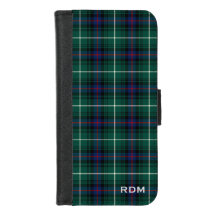 Clan MacDonald Tartan Scottish Kariert Monogram