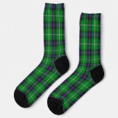 Clan MacDonald Tartan Socks Socken (Linkes Detail)