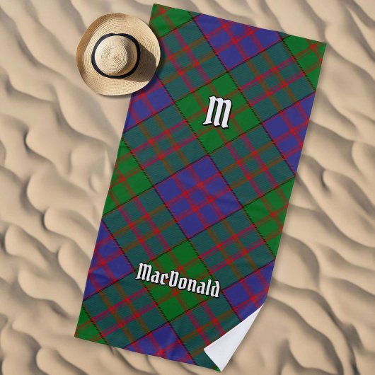 Clan MacDonald Tartan Strandtuch