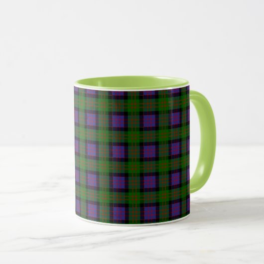 Clan MacDonald Tartan Tasse (VorderseiteRechts)