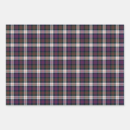 Clan MacDonald Tartan Variationen Geschenkpapier Set (Vorderseite 3)