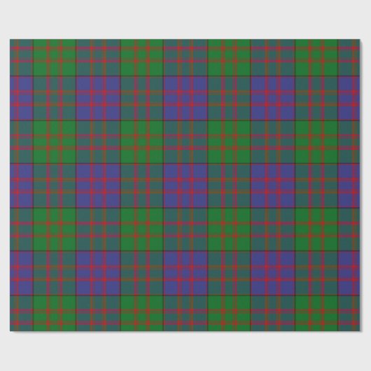 Clan MacDonald Tartan Wrapping Paper Geschenkpapier (Flach)