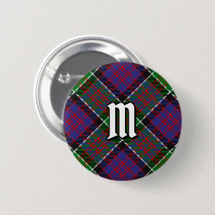 Clan MacDonald von Clanranald Tartan Button