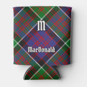 Clan MacDonald von Clanranald Tartan Can Cooler Dosenkühler (Vorderseite)