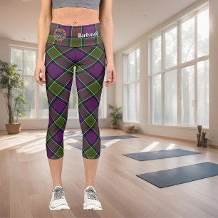 Clan MacDonald von Clanranald Tartan Capri Legging