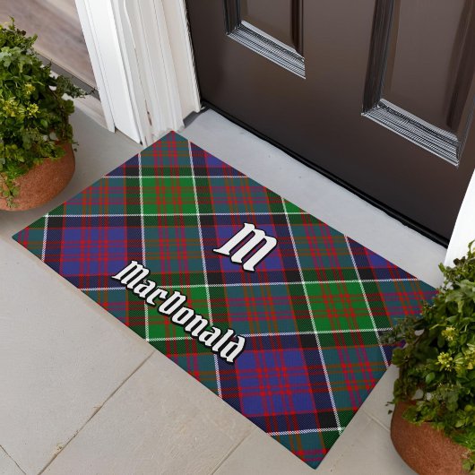 Clan MacDonald von Clanranald Tartan Doormat Fußmatte