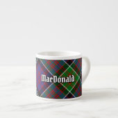 Clan MacDonald von Clanranald Tartan Espresso Cup Espressotasse (Vorderseite Rechts)