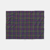 Clan MacDonald von Clanranald Tartan Fleecedecke (Vorderseite (Horizontal))