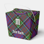 Clan MacDonald von Clanranald Tartan Gefälligkeits Geschenkschachtel (Rückseite)