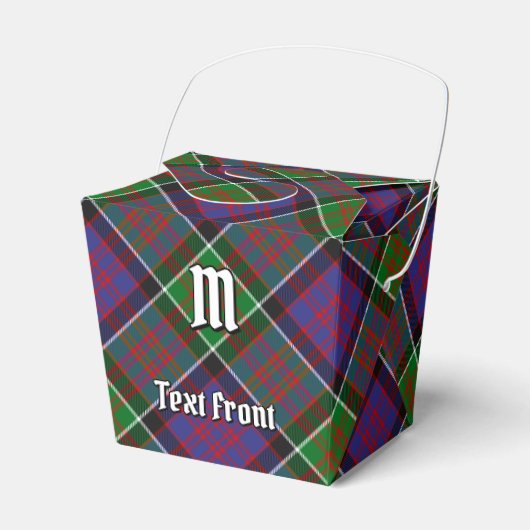Clan MacDonald von Clanranald Tartan Gefälligkeits Geschenkschachtel (Vorderseite)