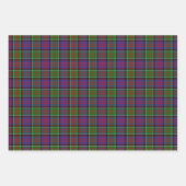Clan MacDonald von Clanranald Tartan Geschenkpapier Set (Vorderseite)