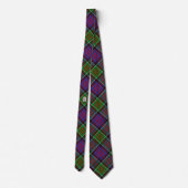 Clan MacDonald von Clanranald Tartan Neck Tie Krawatte (Rückseite)