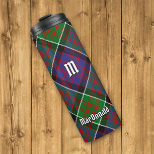 Clan MacDonald von Clanranald Tartan Thermosbecher