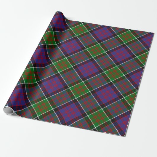 Clan MacDonald von Clanranald Tartan Wrapping Pape Geschenkpapier (Ungerollt)
