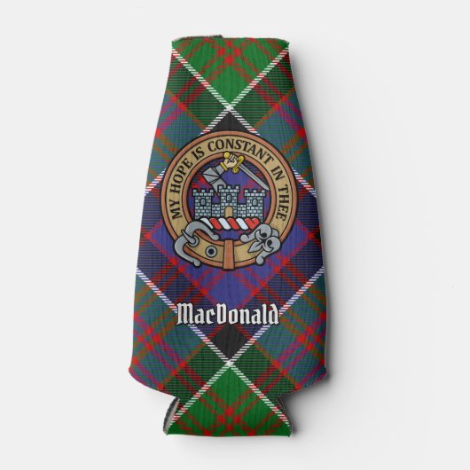 Clan MacDonald von Clanranald Wappen Flasche Coole Flaschenkühler (Vorderseite)