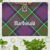 Clan MacDonald von Clanranald Wappen Kitchen Handt Geschirrtuch (Gefaltet)