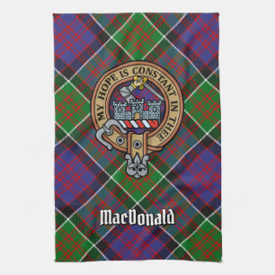 Clan MacDonald von Clanranald Wappen Kitchen Handt Geschirrtuch
